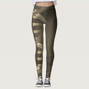 Legging DNA Fingerprint ID Vintage Medical Science