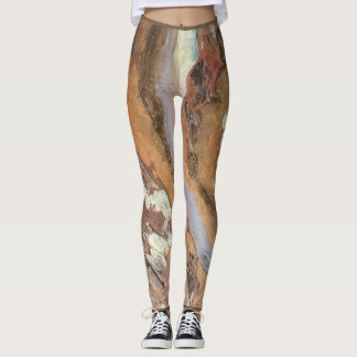 Legging Do "caneleiras do mag animal"