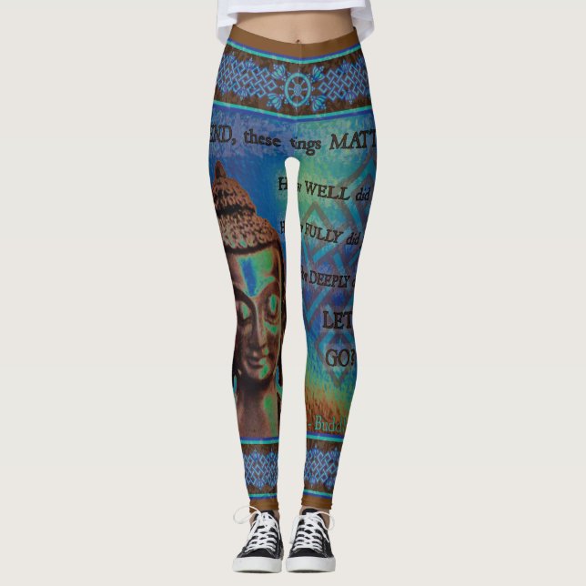 Legging Do leste encontra-se para o oeste (Frente)