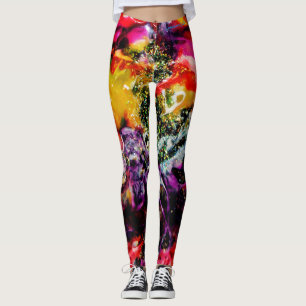 Legging do "tempo partido "