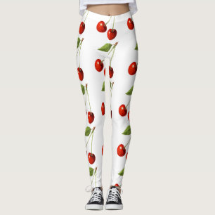 Legging Doces da natureza - frutas de cereja