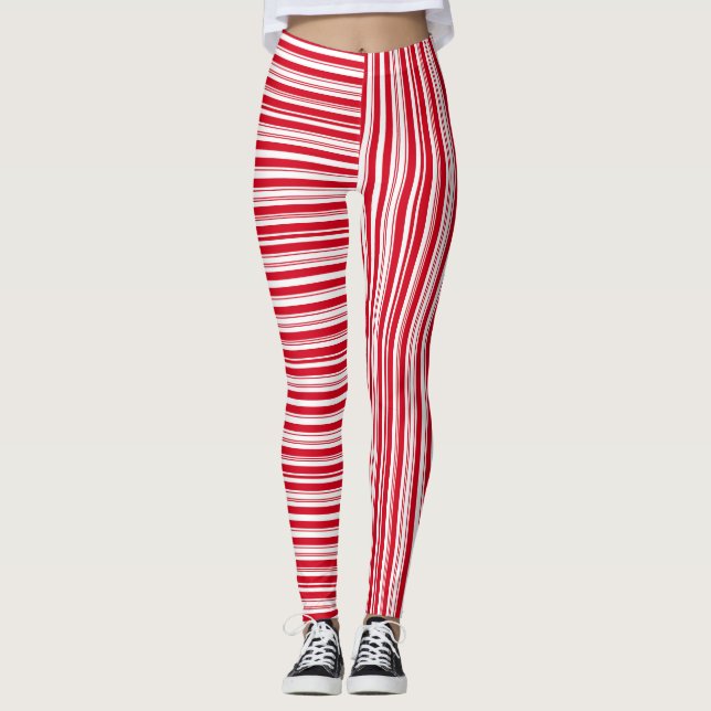 Legging Doces desbastados de Natal (Frente)