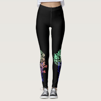 Legging Dogues Alemães floridos