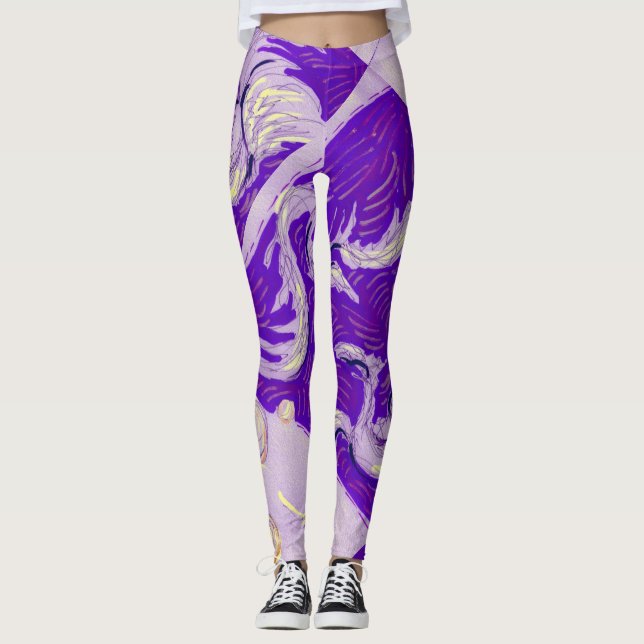 Legging Dois Dragões, três sóis (Frente)
