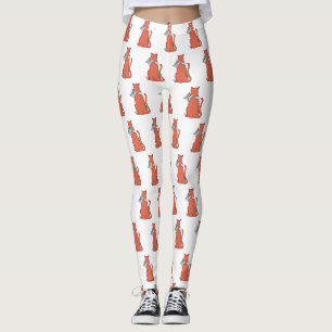Legging Dois Gatos Embrçam a Amizade