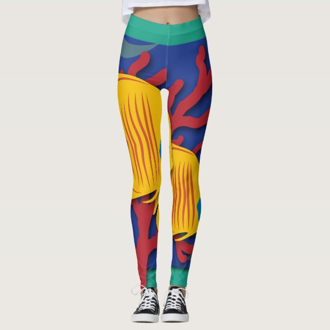 Legging Dois Peixes (Frente)