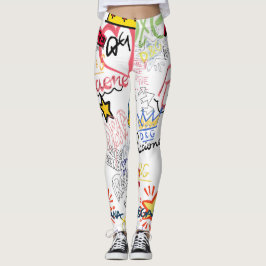 Legging Dolce Gabbana New Season Moderna Typografia Design
