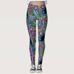 Legging Dolphin Art Design