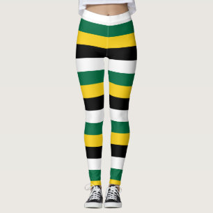 Legging Dominica - Cores de Sinalizador Nacionais Horizont
