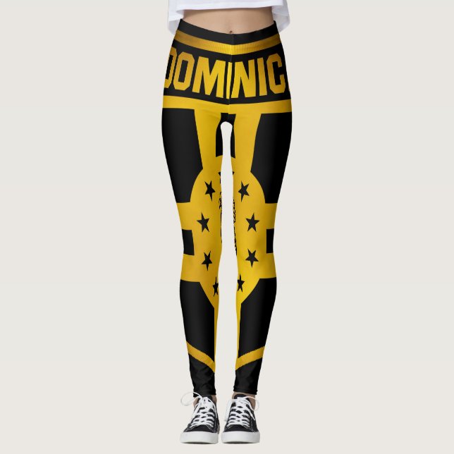 Legging Dominica Emblem (Frente)