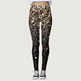 Legging Dourado