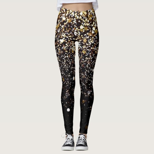 Legging Dourado (Frente)