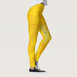 Legging Dourado dinossauro