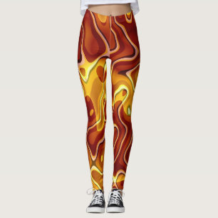 Legging Dourado e Cobre
