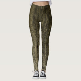 Legging Dourado Grain de luxo