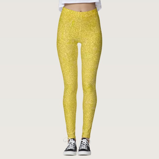 Legging Dourado puro (Frente)