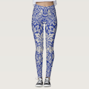 Legging Dove e Coelho, William Morris