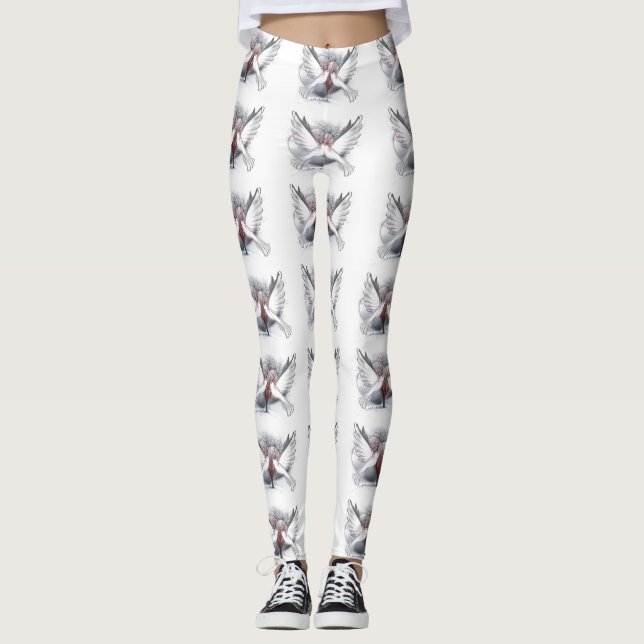 Legging Doves In Love (Frente)