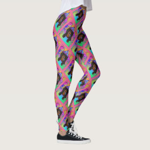 LEGGING DOXIE PRETO DE CABELO COMPRIDO 