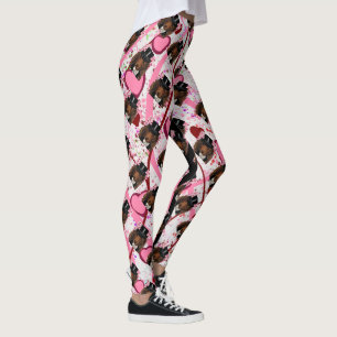 LEGGING DOXIE VERMELHO DE CABELO COMPRIDO