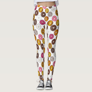 Legging Doze Rosquinhas Doughnut Breakfast - Comida Foodie