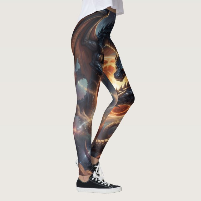 Legging Drachenwelt – Das Reich aus Feuer und Magie´3 (Direita)