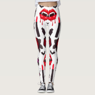 Legging Drácula Gótica Pattern Spookine Feminina