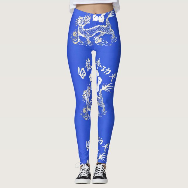 LEGGING DRAGÃO BRANCO (Frente)