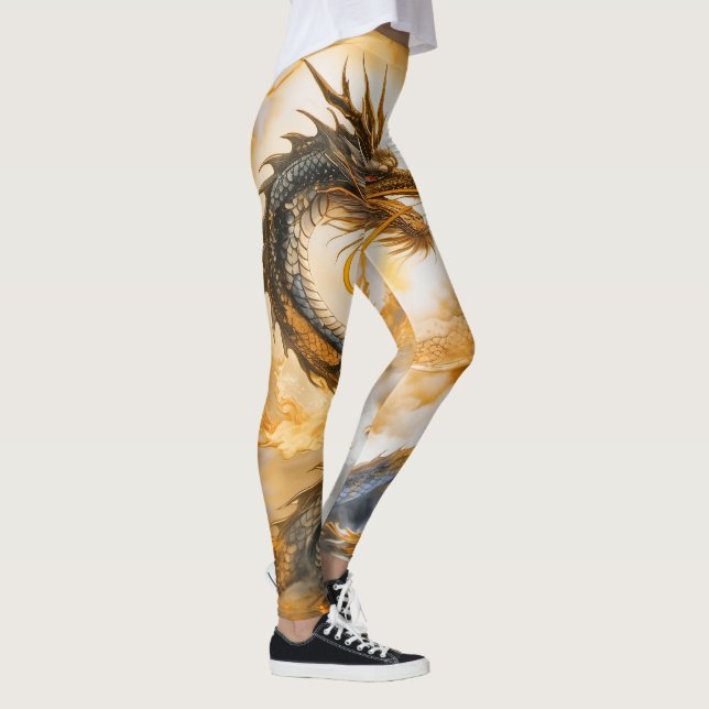Legging Dragão Chinês (Direita)