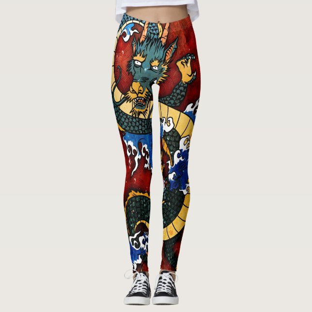 Legging Dragão Japonês (Frente)