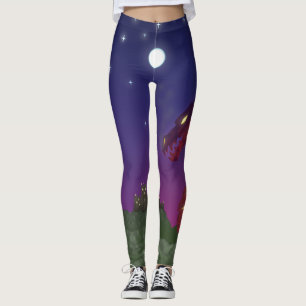 Legging Dragão medieval