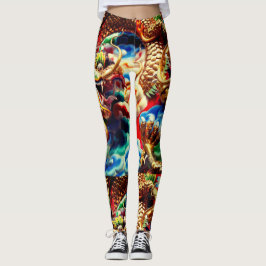 Legging Dragão tailandês