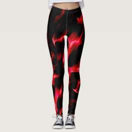 Legging Dunas vermelhas sob escuridão noturna