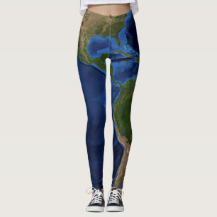 Legging É um mundo bonito - hemisfério ocidental