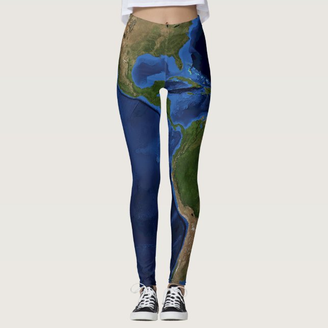Legging É um mundo bonito - hemisfério ocidental (Frente)