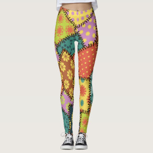Legging Eclectic Patchwork (Correção Eclética): Diversa Co