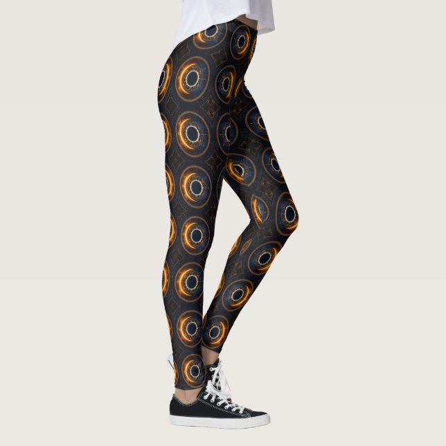 Legging Eclipse Solar Personalizado Boho (Direita)