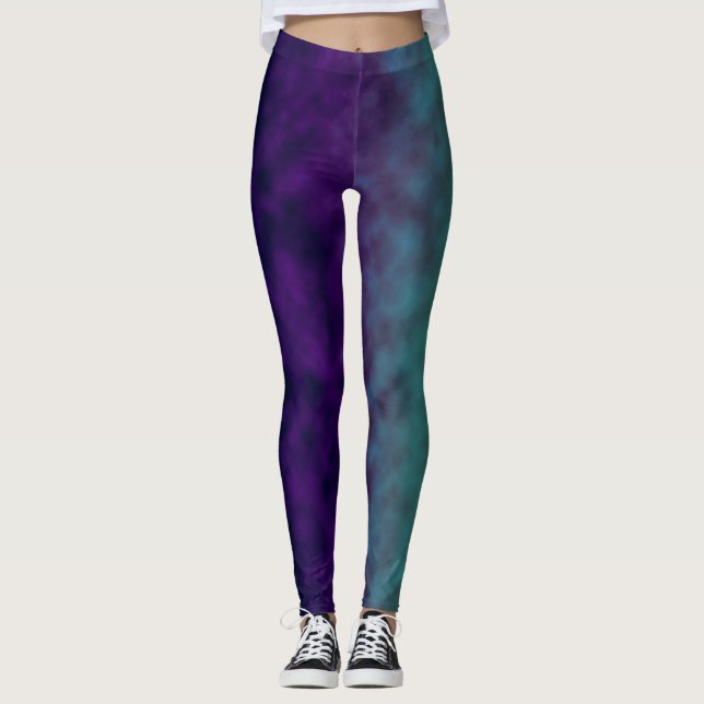 Legging Ecos da Maré de Ámetista (Frente)