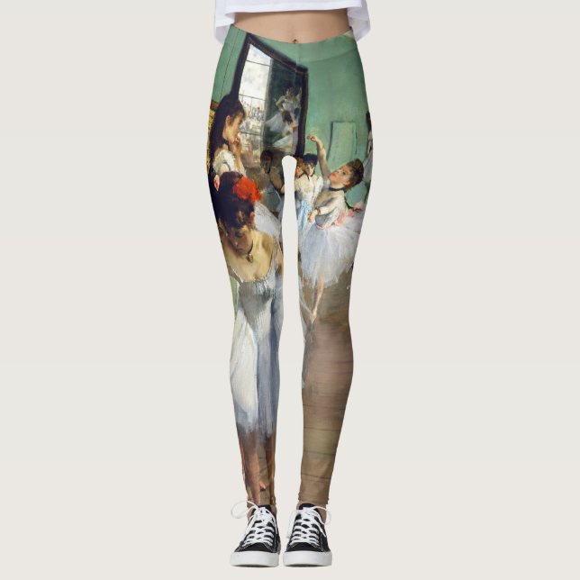 Legging Edgar Degas - A Aula de Dança (Frente)