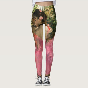 Legging Edgar Degas - Dançarinas em rosa