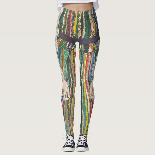 Legging Edith Schiele Por Egon Schiele (Frente)