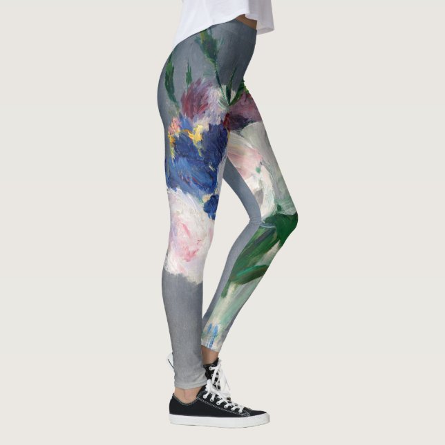 Legging Edouard Manet - Flores em um vaso de cristal (Direita)