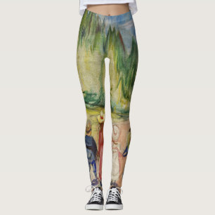 Legging Edvard Munch - A Floresta de Fairytale
