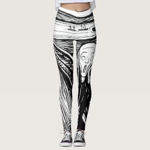 Legging Edvard Munch - A litografia do Gritar