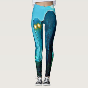 Legging Eerie Glimpse de Graveyard Ghost