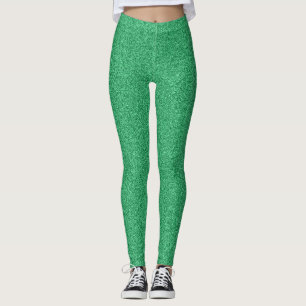 Legging Efeito brilhante verde