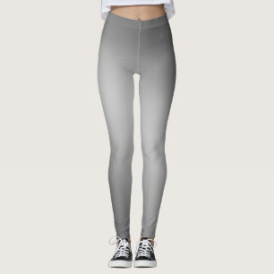Legging Efeito de luz solar da cinza