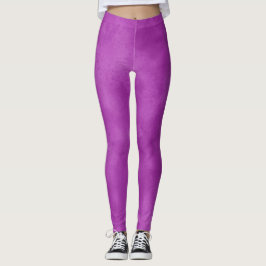 Legging Efeito de nuvem de tempestade de na moda Violet