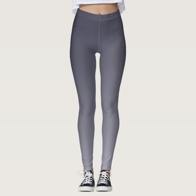 Legging Efeito fotovoltaico da Cinza escura (Frente)