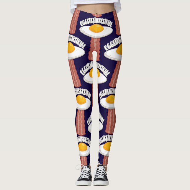 Legging Eggstraterrestre Com Texto (Frente)